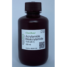 AB291100 Раствор акриламидов для электрофореза 29:1 30%  Acrylamide / Bisacrylamide, 100 мл, EcoTech Biotechnology